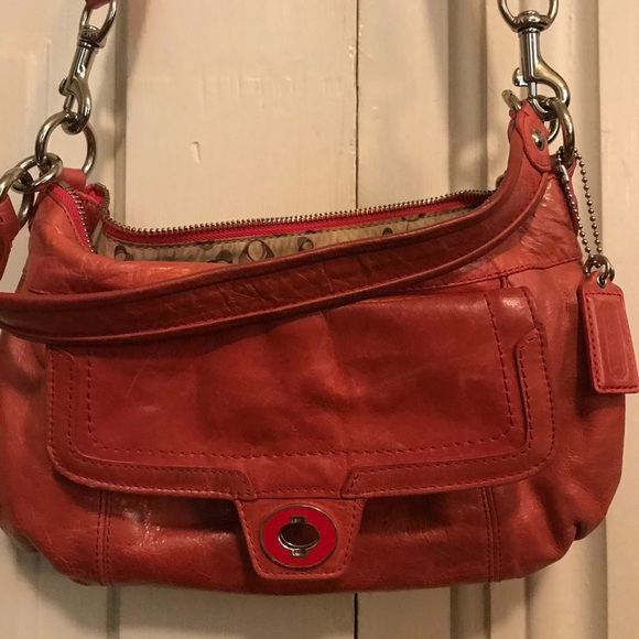 Pink coach bag - Picture 4 of 5